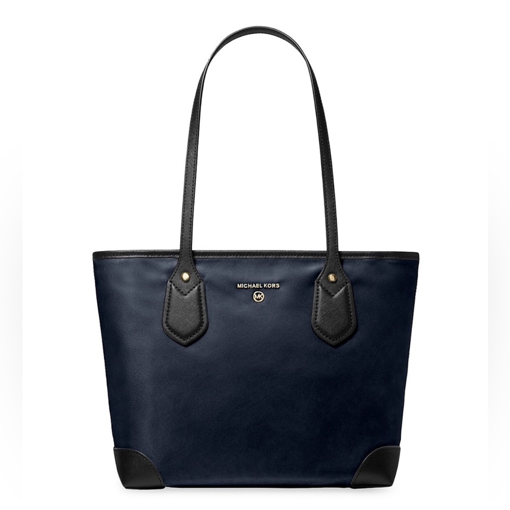 Michael Kors Navy Nylon Tote NWT
